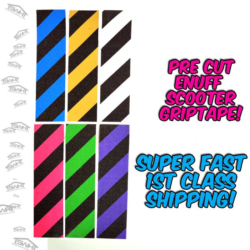 Scooter Grip Tape PRE CUT 16.5" x 4.5" will fit Slam, MGP, Grit, JD