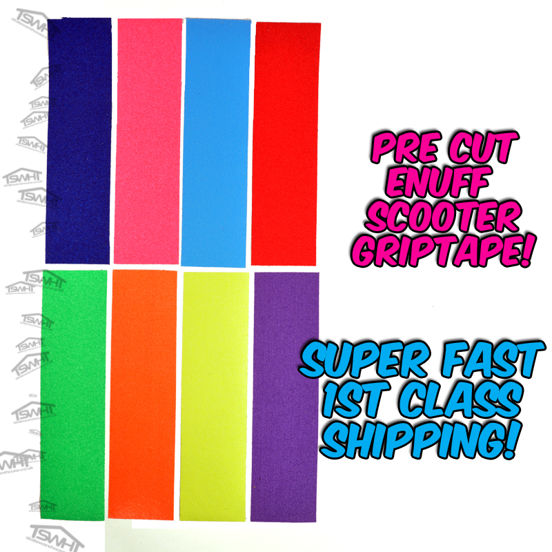 Scooter Grip Tape PRE CUT 16.5" x 4.5" will fit Slam, MGP, Grit, JD