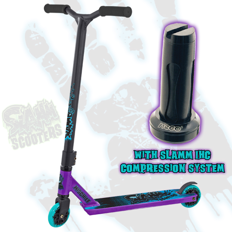 Slamm MISCHIEF Fixed Slam Scooter **IN STOCK NOW, FREE STUNT PEGS!** eBay
